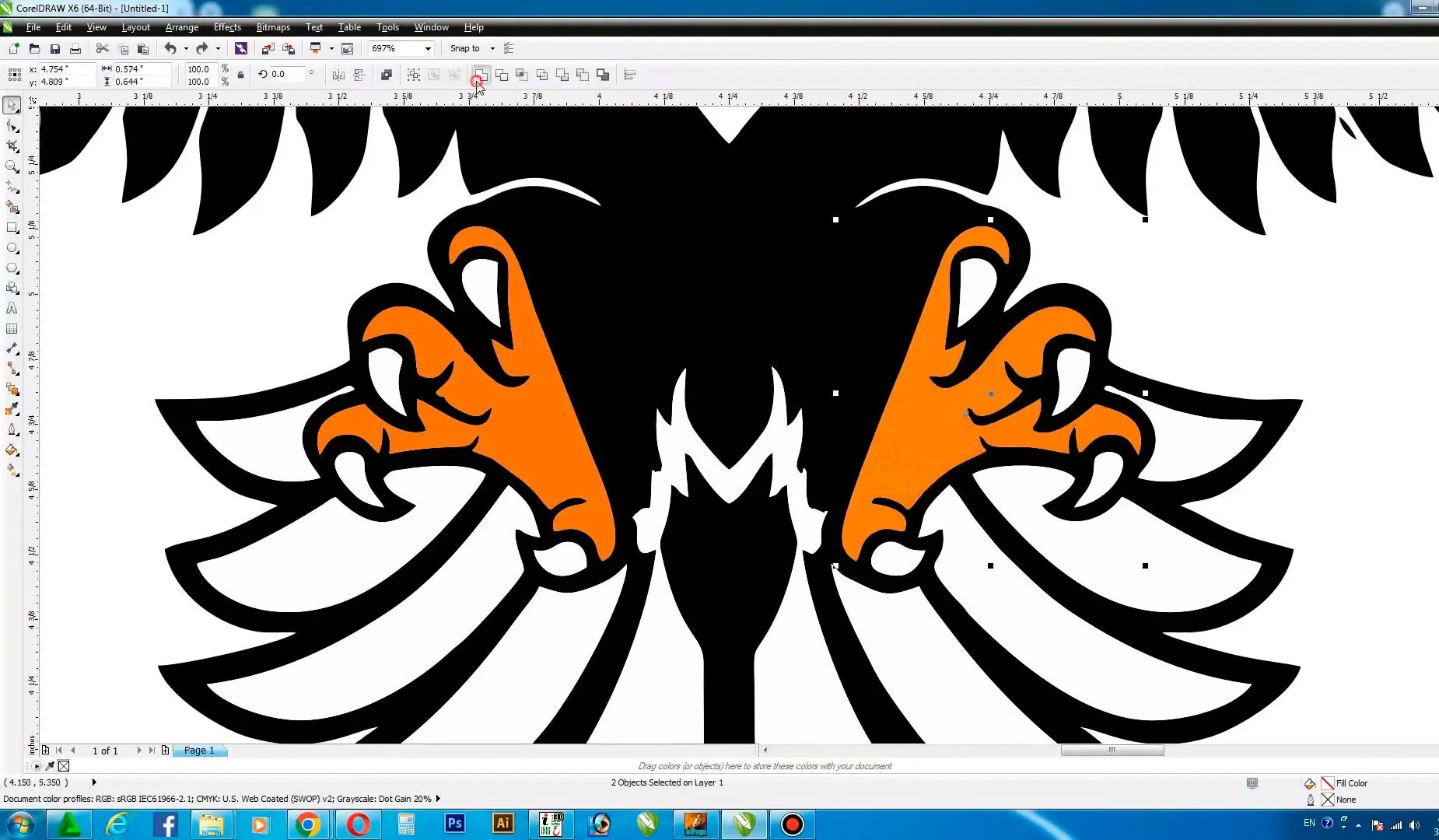 Esportazione CorelDRAW..
