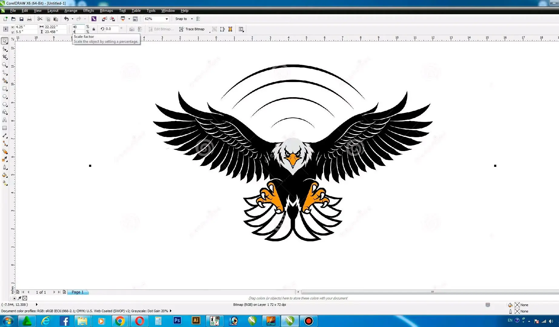 Impostazioni CorelDRAW..
