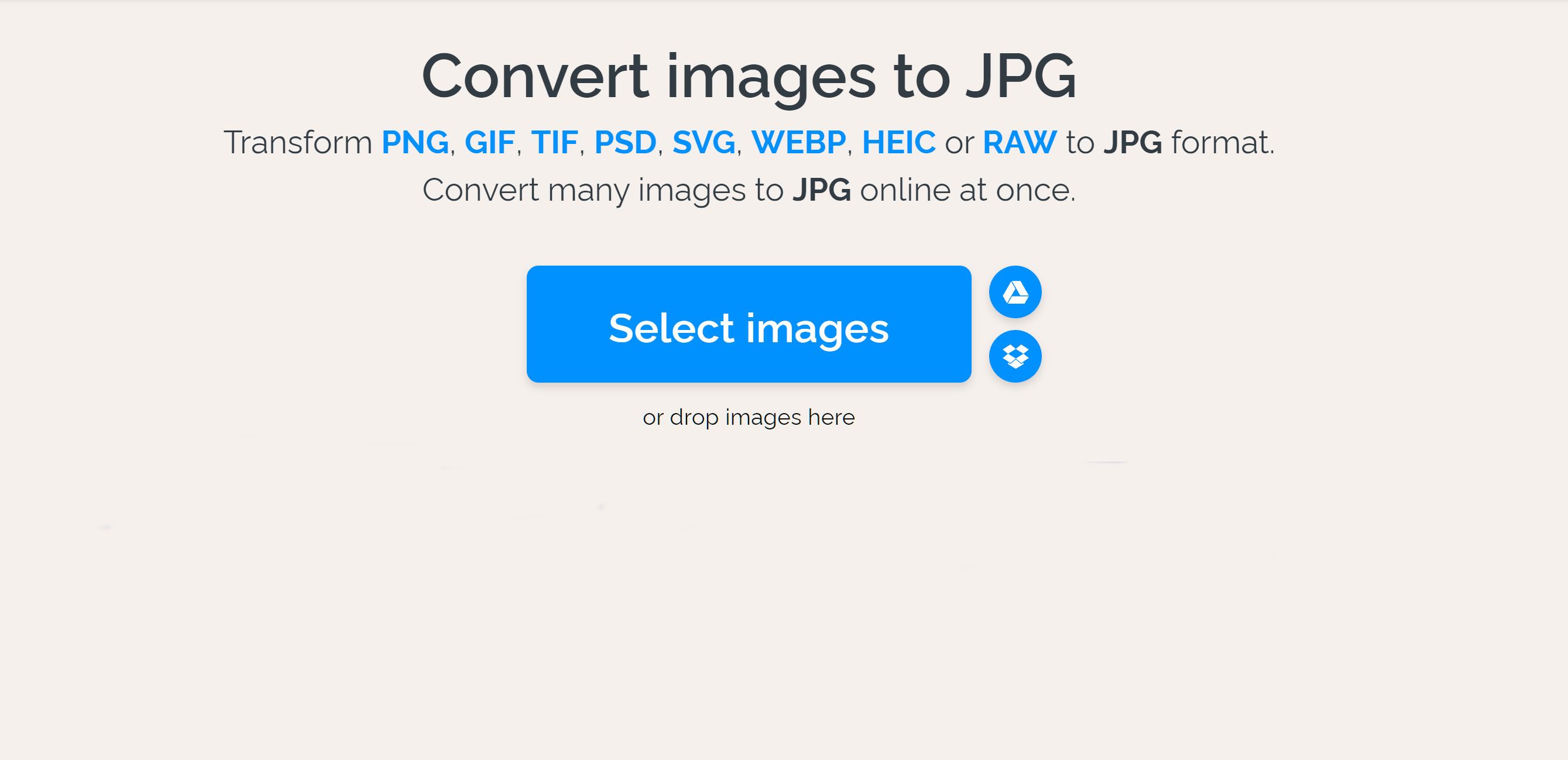 Converti da WebP a JPG..