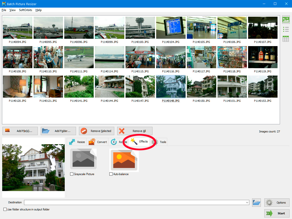 Definisci effetti aggiuntivi.