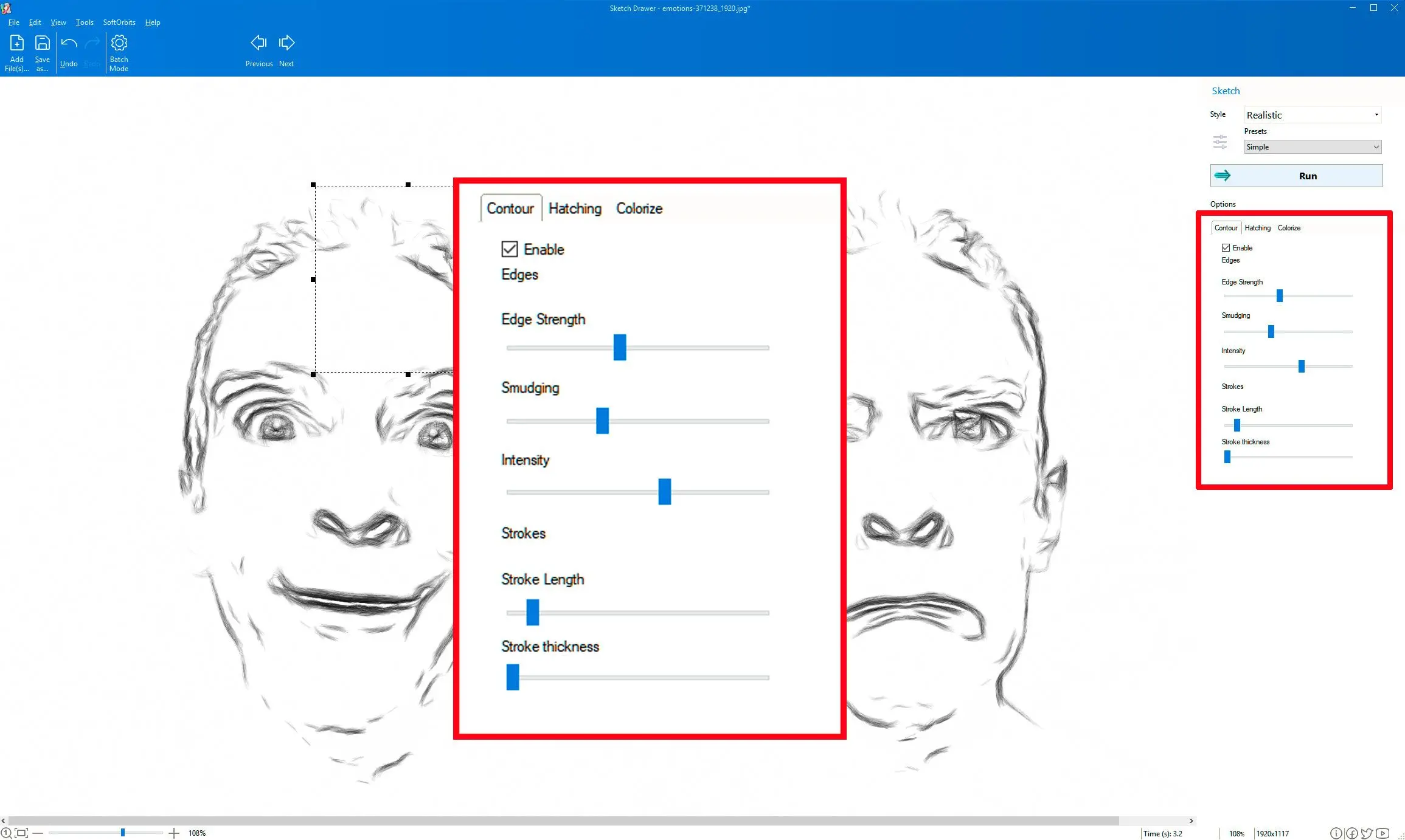 Modifica il tuo preset personalizzato..