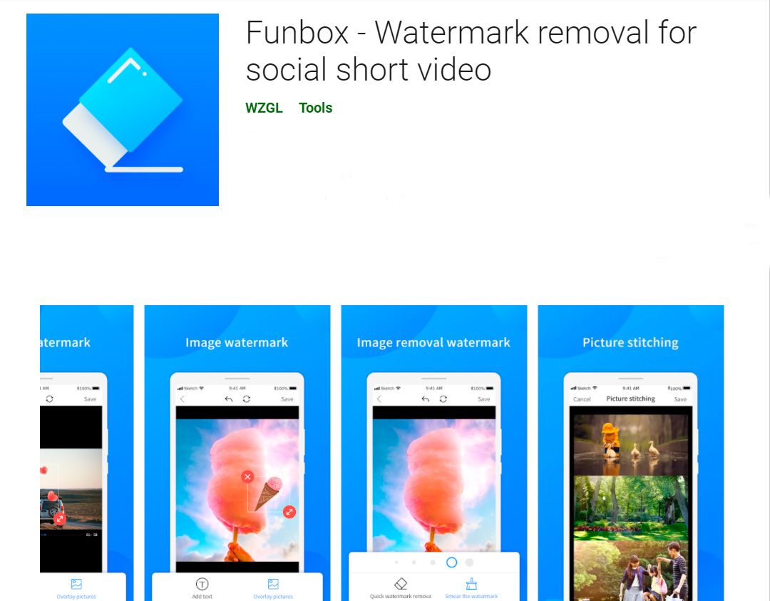 Funbox Rimuovi Watermark..