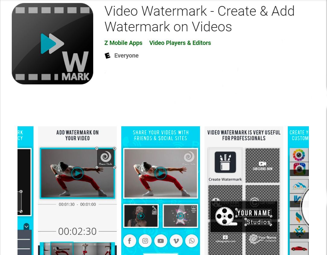 Video Watermark - Crea e Aggiungi Watermark ai Video..