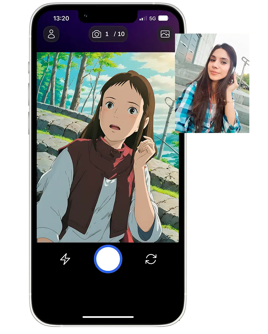 Crea fantastici avatar in stile Ghibli.