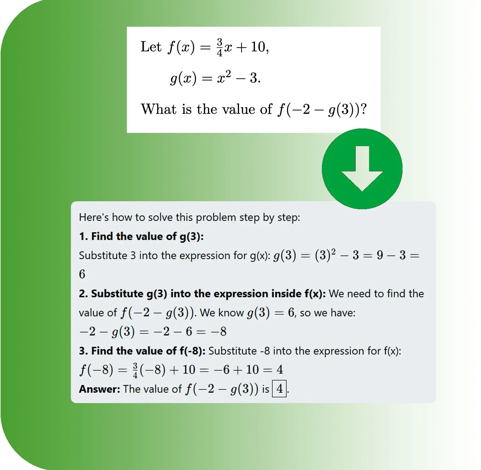 Solutore matematico passo dopo passo.
