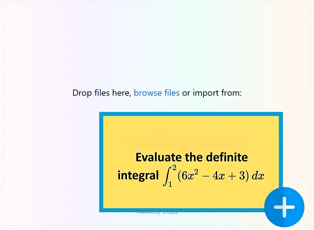 Carica una foto del problema.