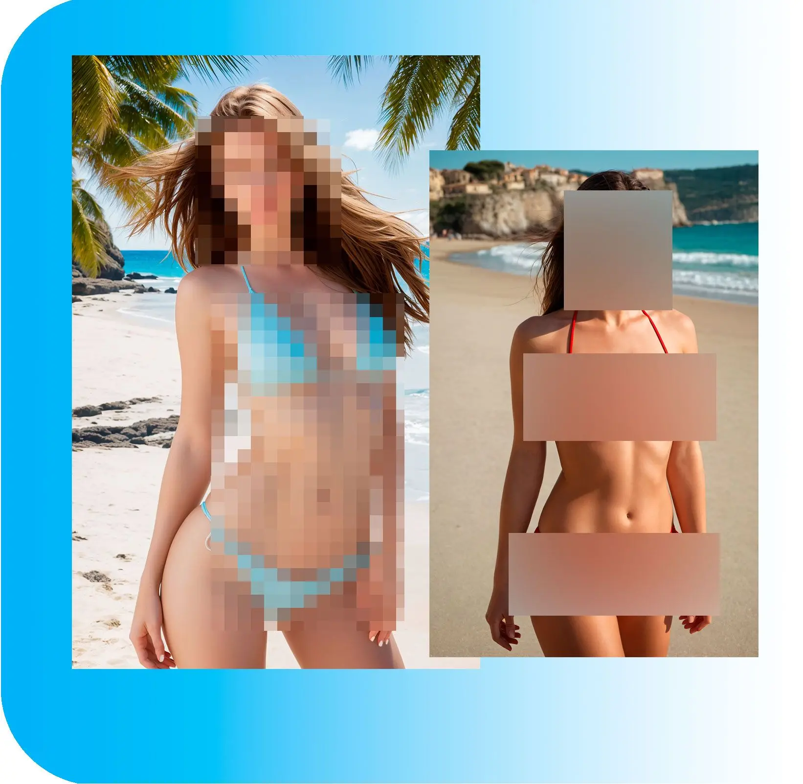 Rimuovi la Sfocatura e la Pixelatura dalle Foto Censorate.
