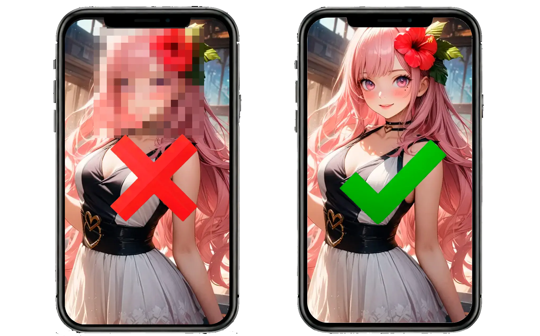 Strumento di annullamento della censura per cartoni animati e Hentai.