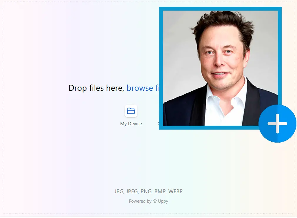 Carica Immagine di Origine.