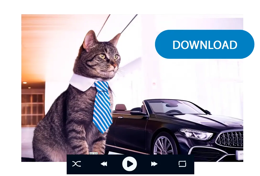 Scarica il tuo video.