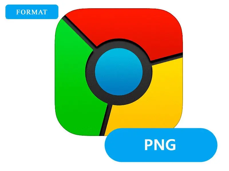 Scegli il formato di output PNG.