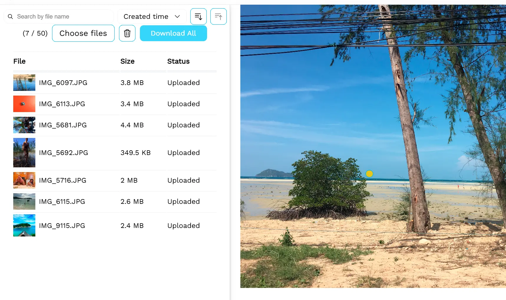 (Opzionale) Elabora Più Immagini.