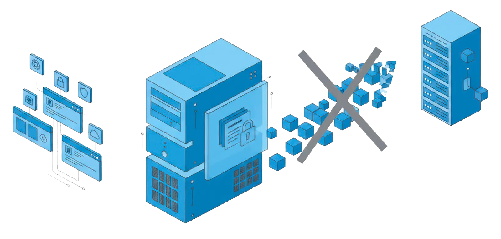La presentazione rimane sul tuo server.