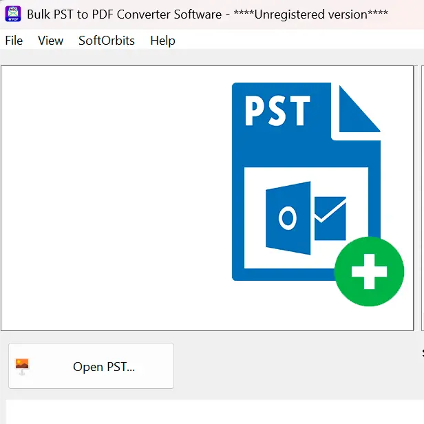 Apri il tuo file PST.
