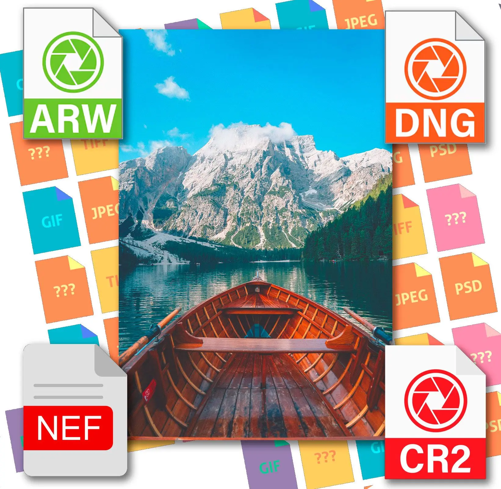 Supporta oltre 20 formati RAW da oltre 1000 fotocamere digitali..