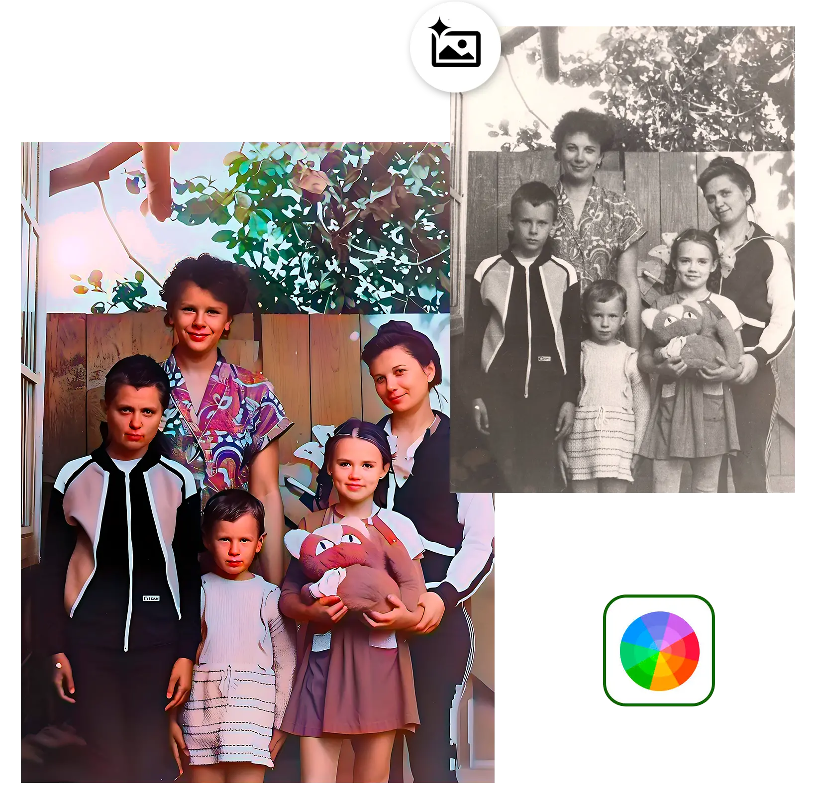 Colorazione in bianco e nero tramite AI.